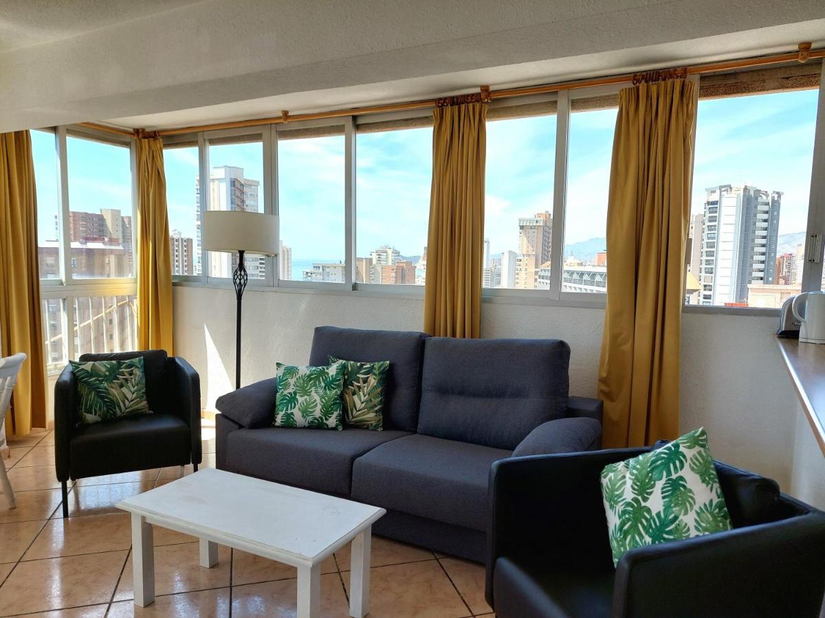 Best View - Welcome Penthouse Apartamentos Karola Benidorm Dış mekan fotoğraf