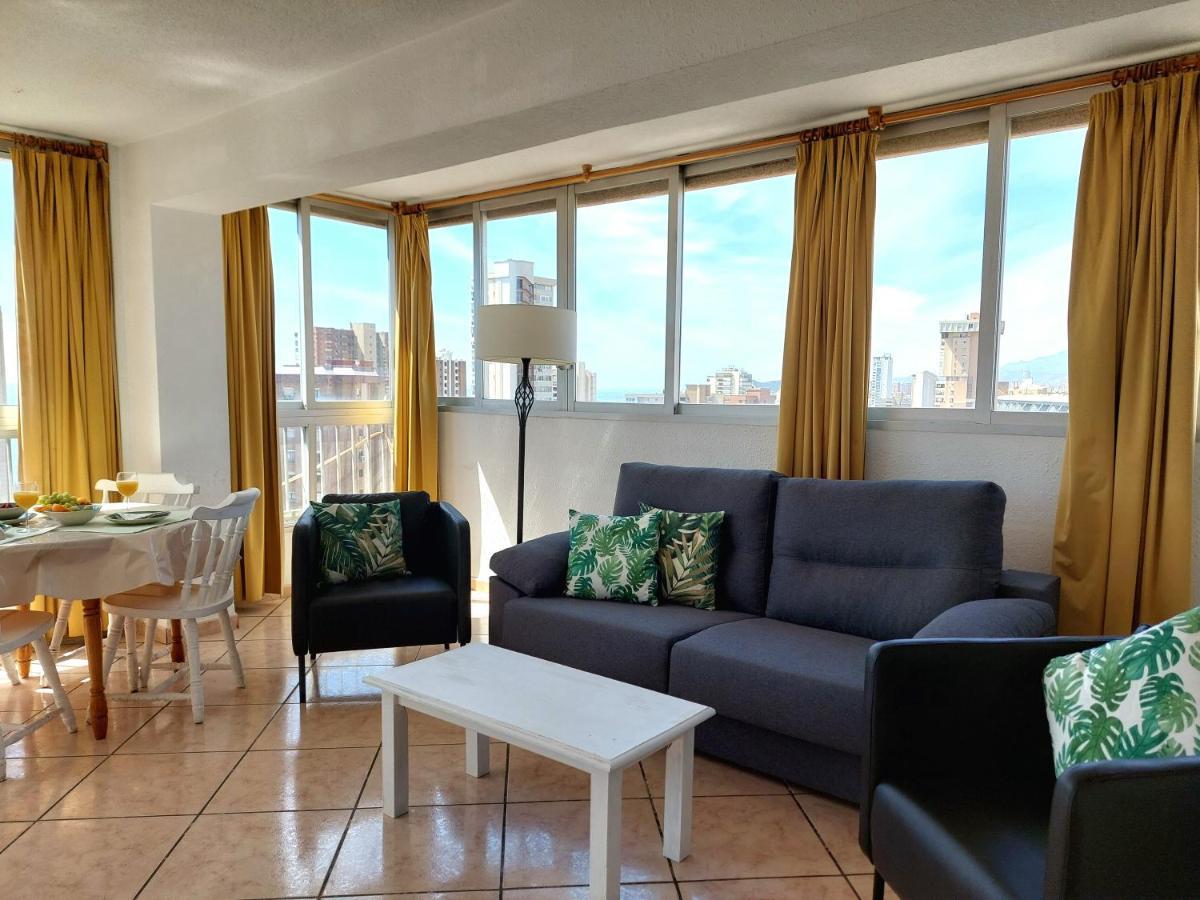Best View - Welcome Penthouse Apartamentos Karola Benidorm Dış mekan fotoğraf